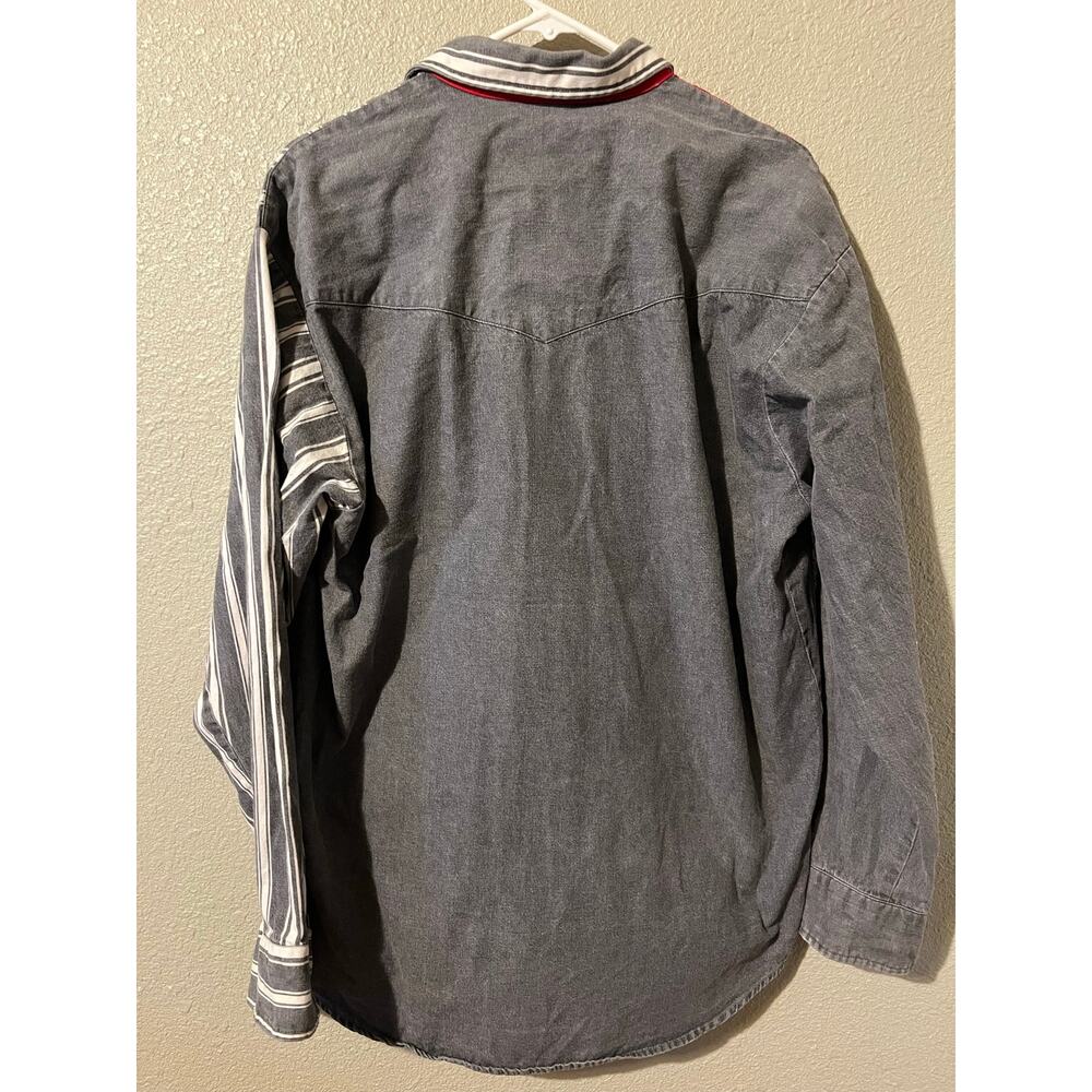Roper men’s western shirt, snap front size large neck size 16 1/2 - Picture 5 of 5